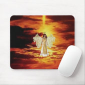 Engel in der Himmel-Mausunterlage Mousepad (Mit Mouse)