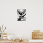 Engel in der Nacht Poster (Küche)