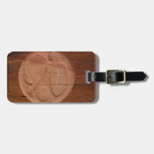 Engel in der Rocks Personalisiert Name Bag Gepäckanhänger (Vorderseite horizontal)