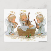 Engel in der Wanger Card Feiertagspostkarte (Vorderseite)