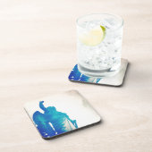 Engel in einem Sturm Getränkeuntersetzer (Rechte Seite)