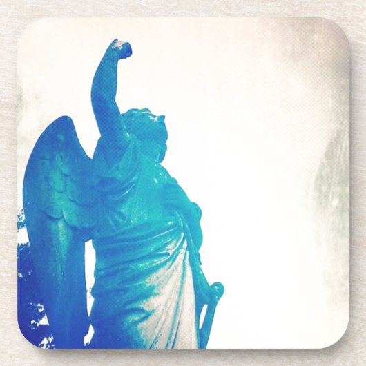 Engel in einem Sturm Getränkeuntersetzer (Vorderseite)