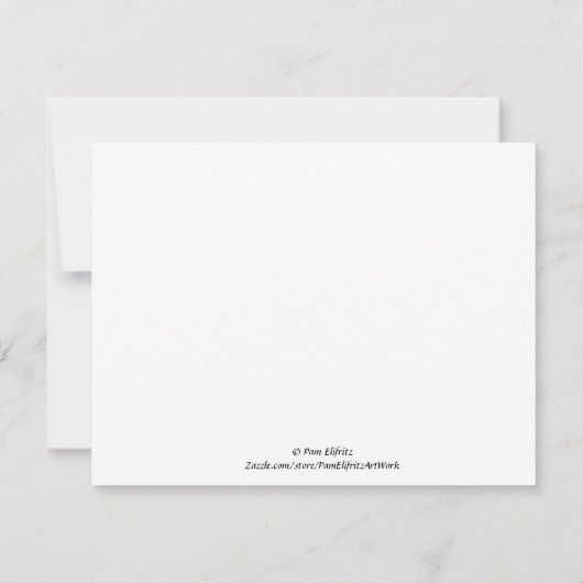 Engel in grünem Gewand mit Herz und Tauben Mitteilungskarte (Rückseite)