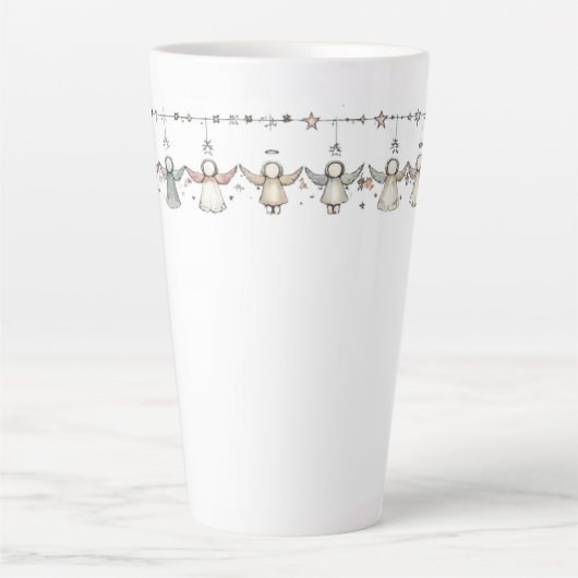 Engel in Harmonie Milchtasse (Vorderseite)