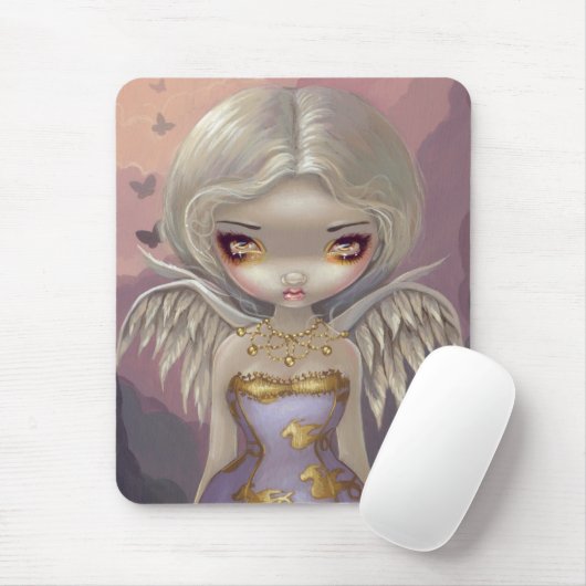 "Engel in lila" Mousepad (Mit Mouse)