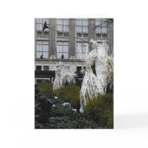 Engel in Manhattan, NYC Weihnachtskarte