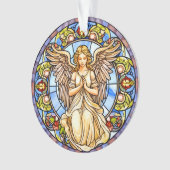 Engel / In Memoriam Acrylschmuck Ornament (Vorderseite)