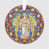 Engel / In Memoriam Acrylschmuck Ornament (Vorderseite)