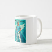Engel in OP-Kleidung! Tasse (VorderseiteRechts)
