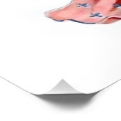 Engel in Rosa und Blau  Fotodruck (Ecke)