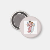 Engel in Rosa und Blau Magnet (Vorderseite/Rückseite)