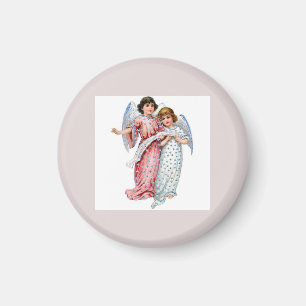 Engel in Rosa und Blau Magnet