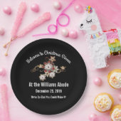 Engel, Juwelen und Blume Pappteller (Party)