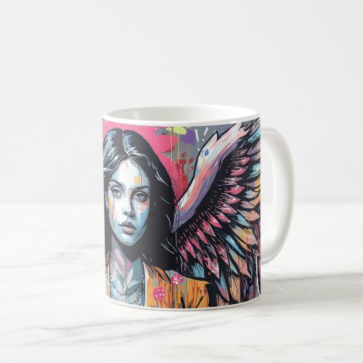 Engel kaffeetasse (VorderseiteRechts)