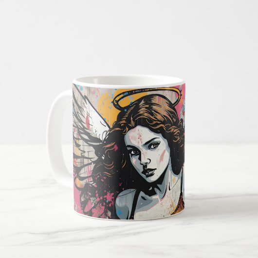 Engel kaffeetasse (Vorderseite Links)