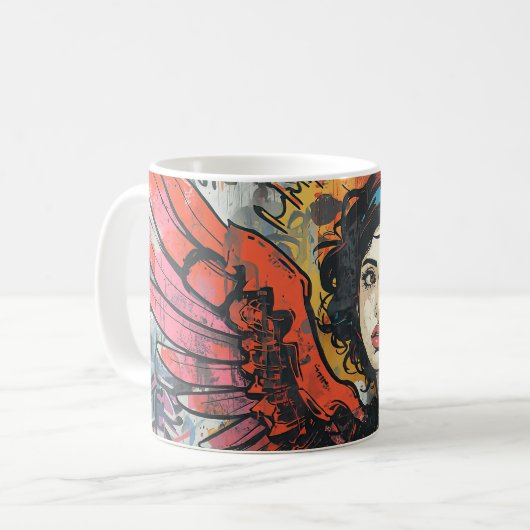 Engel Kaffeetasse (Vorderseite Links)
