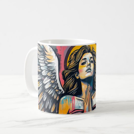 Engel Kaffeetasse (Vorderseite Links)