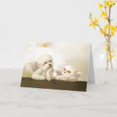 Engel Karte (Gelbe Blume)