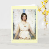 Engel Karte (Gelbe Blume)