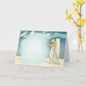 Engel Karte (Gelbe Blume)