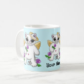 Engel Katzenengel Kaffeetasse (Vorderseite Links)