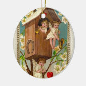 Engel Keramik Ornament (Links)