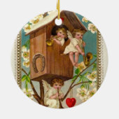 Engel Keramik Ornament (Hinten)