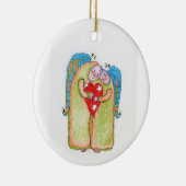 Engel Keramik Ornament (Rechts)