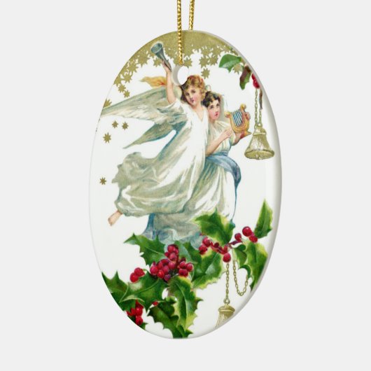 Engel Keramik Ornament (Links)