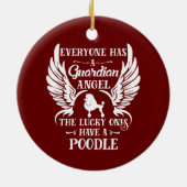 Engel Keramik Ornament (Hinten)