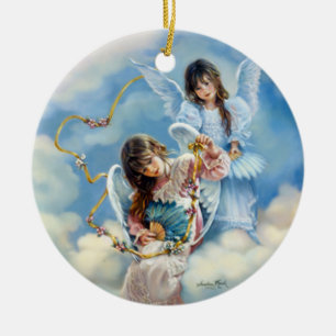 Engel Keramik Ornament
