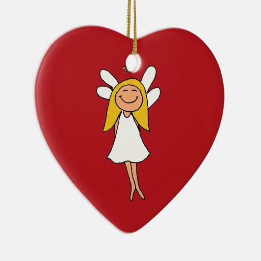 Engel Keramik Ornament (Rechts)