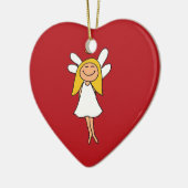 Engel Keramik Ornament (Links)