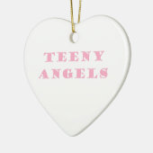 Engel Keramikornament (Links)