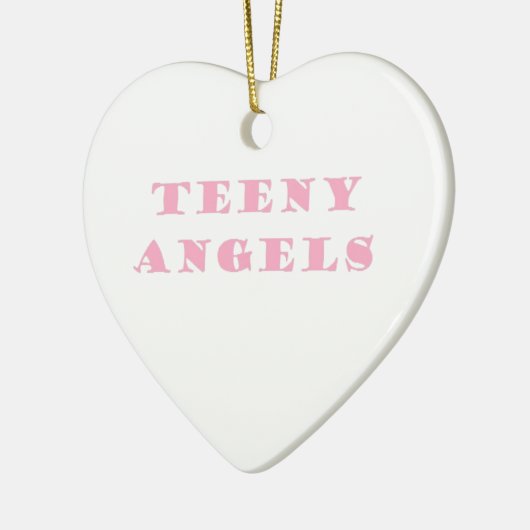 Engel Keramikornament (Links)