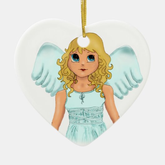 Engel Keramikornament (Vorne)