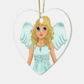 Engel Keramikornament (Links)