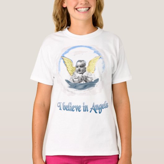 Engel Kinder T-Shirts (Vorderseite)