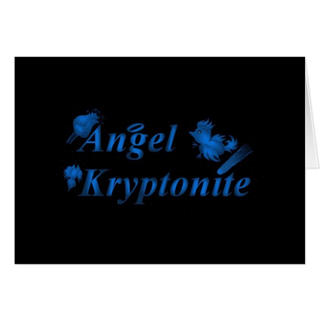 Engel kryptonite Logo (Vorderseite (Horizontal))