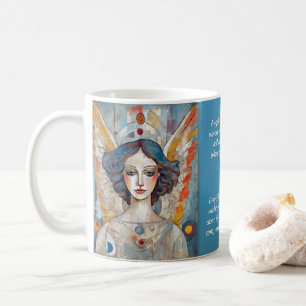 Engel Kunst & Sprüche Nr. 10 von 12 verschiedenen Kaffeetasse