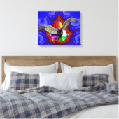 Engel Leinwanddruck (Insitu (Schlafzimmer))