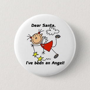 Engel Lieber Santa Button