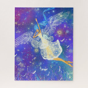 Engel Mädchen Fantasy Puzzle Malerei