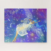 Engel Mädchen Fantasy Puzzle Malerei (Horizontal)