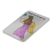 Engel Mädchen Magnet (Linke Seite)