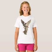 Engel Mädchen T-Shirt (Vorne ganz)