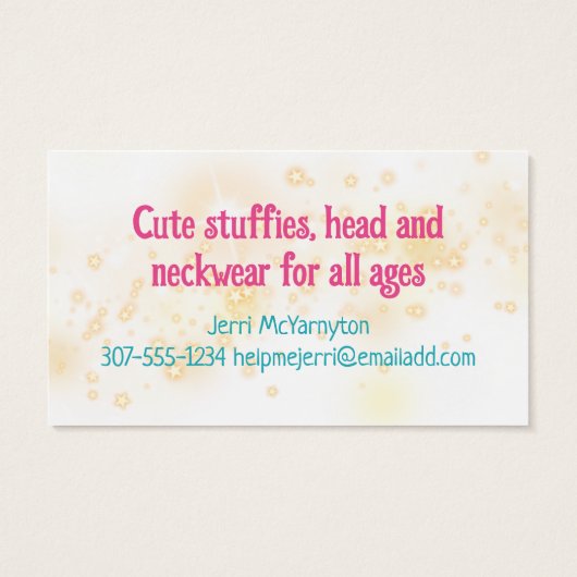 Engel magic Fee Garn Häkelchen Stricken Homespun (Rückseite)