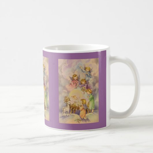 Engel mit Baby Jesus Kaffeetasse (Rechts)
