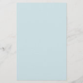 Engel mit Blauer Glocke Briefpapier (Rückseite)