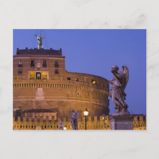 Engel mit dem Sudarium auf der Ponte Sant'Angelo Postkarte